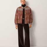 Olivia Jacket - Burnt Russet
