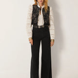 Marceline Waistcoat - Nero