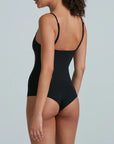 Commando Neoprene Cami Bodysuit - Black