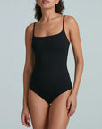 Commando Neoprene Cami Bodysuit - Black