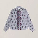 Sophie Blouse - Striped Meadow