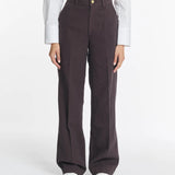 Sierra Canvas Trousers - Chocolate