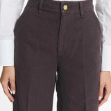 Sierra Canvas Trousers - Chocolate