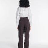 Sierra Canvas Trousers - Chocolate