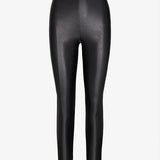 Faux Leather Leggings - Black