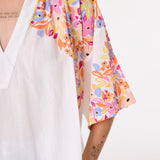 Eline Fresia Blouse - White/Multi