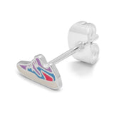 Sneaker One 1PCS Earring - Silver