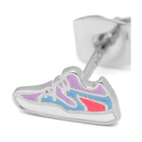 Sneaker One 1PCS Earring - Silver
