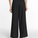 Terry Sleek Worker Trousers - Black