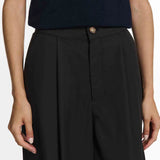 Terry Sleek Worker Trousers - Black