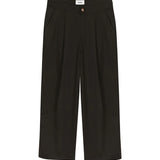 Terry Sleek Worker Trousers - Black