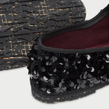 The Little Prince Mary Jane - Black Glitter