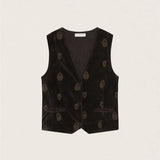 Kafka Waistcoat - Macchiato