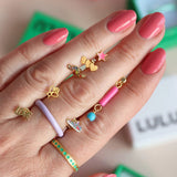 Word Love 1 PCS Earring - Gold
