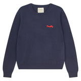 Naughty Crew Jumper - Navy