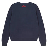 Naughty Crew Jumper - Navy