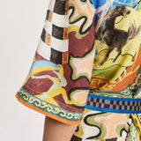 Lucky Pace Mini Dress - Multi