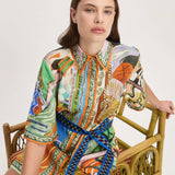 Lucky Pace Mini Dress - Multi