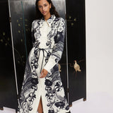 Mickey Shirt Dress - Navy