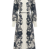 Mickey Shirt Dress - Navy