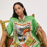 Lucky Pace Silk Shirt - Multi