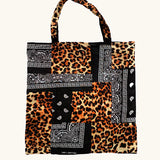Beach Bag - Leopard/Black