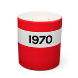 1970 Candle Large - Red