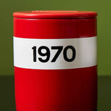 1970 Candle Large - Red