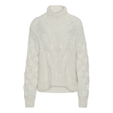 Hope Turtleneck Jumper - Chalk