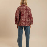 Chicago 4 Jacket - Burgundy