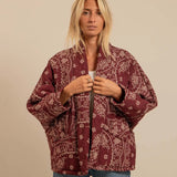 Chicago 4 Jacket - Burgundy