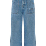 Eden Cropped Jeans - Newport
