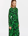 Essentiel Antwerp Elisha Dress - Green/Black