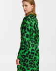 Essentiel Antwerp Elisha Dress - Green/Black