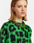 Essentiel Antwerp Elisha Dress - Green/Black