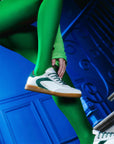 0-105 Nova BG WHT Green Trainers