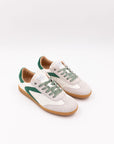 0-105 Nova BG WHT Green Trainers