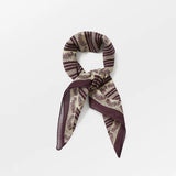 Billie Cotta Scarf - Plum Perfect
