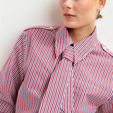Igold Shirt - Red/Blue