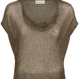 MWOlly Knit Top - Metallic