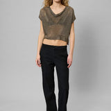 MWOlly Knit Top - Metallic