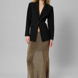 MWOlly Knit Skirt - Metallic