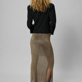 MWOlly Knit Skirt - Metallic