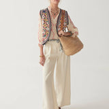 Marisa Trousers - Berenson Off White