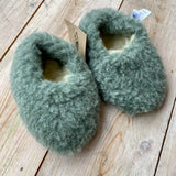 Junior Full Slippers - Green