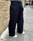 Denim Studio Rio Trousers - Black