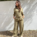 Tomo Trousers - Khaki