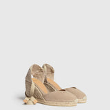 Chiara Espadrilles - 9cm - Sand