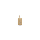 Charm Crystal Pendant - L - Gold
