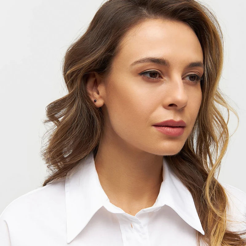 Skin colored 2025 earring studs